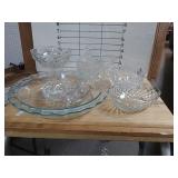 Glassware- Pyrex & Others