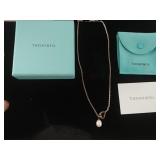 Tiffany & Co. Necklace With Box & Carrying Case