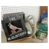 Cast Iron Sign Can Opener, Audio Cables?