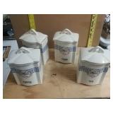 Buffalo Pottery Canister Set