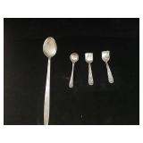 Sterling Spoon & Miniature Flatware