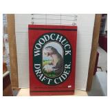 Wooden Woodchuck Cider Hanging Sign