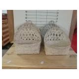 Set Of Four Hanging Baskets