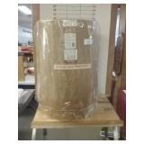 Two Large Round Lamp Shades