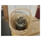 Dessert Dishes And Basket