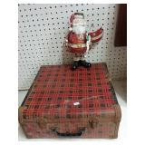 Suitcase And Santa Claus