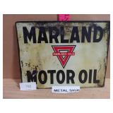 Maryland Motor Oil Sign