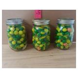 Three Jars Of Paintballs