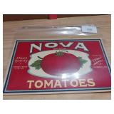 Tomato Canning Label