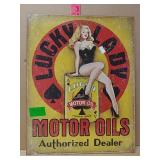 Motor Oil Sign