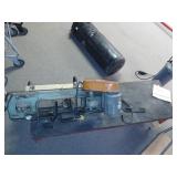 Old Chop Style Saw On Table