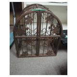 Metal Bird Cage Wine Rack