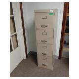 Metal 4 Drawer File Cabinet