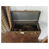 Old Craftsman Tool Box W/ Miscellaneous