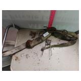 Shears And Piece Of Leather Harness