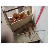 Tool Box W/ Model Airplane Fuel, Propellers, Glow