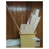 Miscellaneous Wood Model Airplane Building Pieces