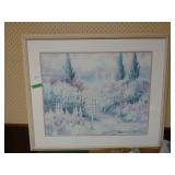 Framed Garden Print