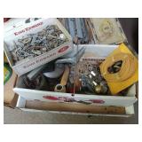 Miscellaneous Screws, Nails Etc, Rope Pulley, Old
