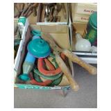 4 Horseshoe Game Shoes, Plunger, Sheers