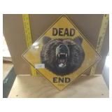 Dead End Alaska Sign
