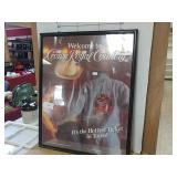 Crown Royal Framed Advertisement