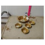 Planters Peanuts Mr Peanut Metal Bowls