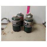 4 Coleman Propane Canisters
