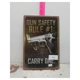 Metal 2nd Amendment Sign