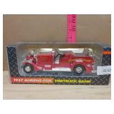 1937 Ahrens Fox Fire Truck Bank