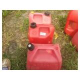 Red Gas Cans (3)