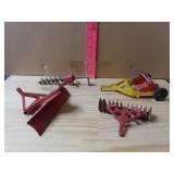 Metal Toy Tractor Attachments