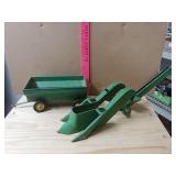 John Deere Wagon And Corn Picker
