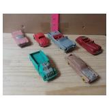 6 Small Toy Cars