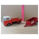 Tin Truck And Trailer