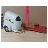 Tonka Horse Trailer And Tin Truck