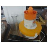 Iron Pan, Orange Squeezer, Glass Vases