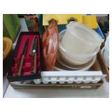 Knife Set, Plastic Ware & Ice Cube Tray