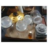 Glass Jars, Receipt Holder
