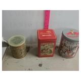 Vintage Planters, Mounds Tins