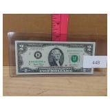 Certified Uncirculated 2$ Bill