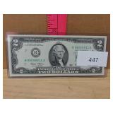 Certified Uncirculated 2$ Bill