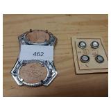 Belt Buckle And Buttons