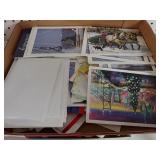 Box Of Cards And Envelopes