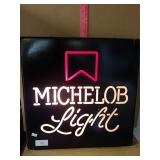 Michelob Light, Light Up Sign WORKS