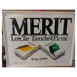 Merit Cigarette Sign