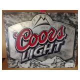 Coors Light Sign
