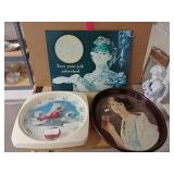 Coca Cola Sign, Pan And Thermometer