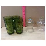 Cups And Two Glass Items