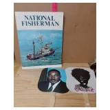 Two Fans And National Fisherman Book